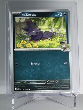 Pokémon TCG - N's Zorua - Ascended Heroes - Reverse Holo - 136/217